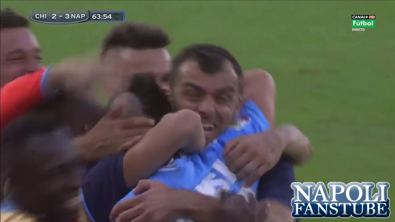Chievo - Napoli 2-4, serie A 2013-14.