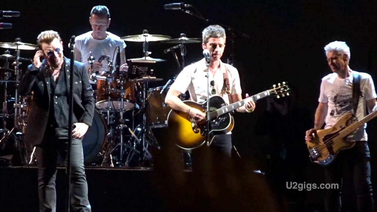 U2 & Noel Gallagher Don't Look Back In Anger London 2017-07-08 - U2gigs.com