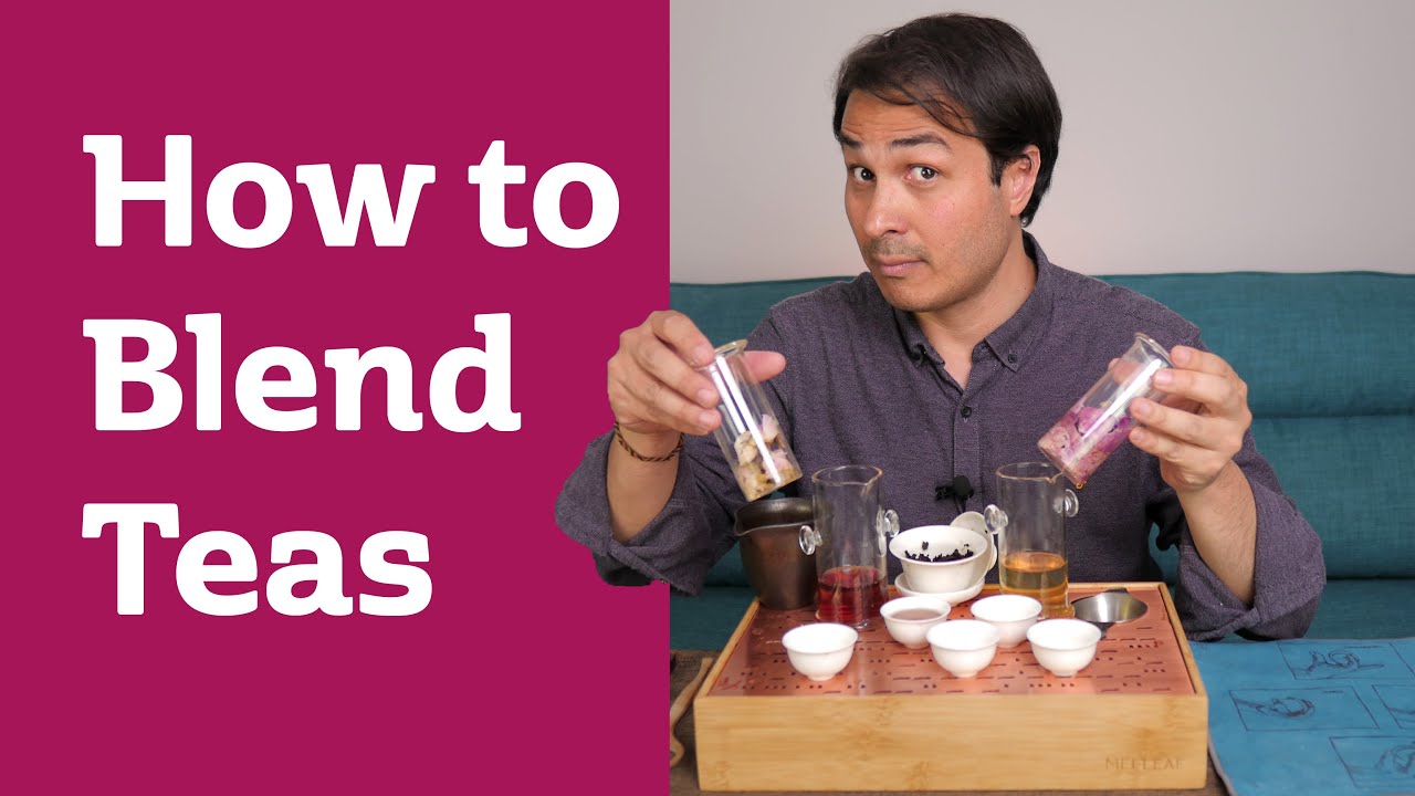 The Art of Blending Tea - Rose and PuErh