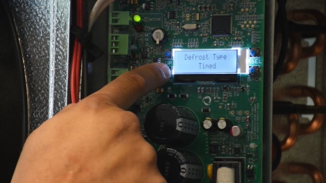 Adjusting Defrost Settings