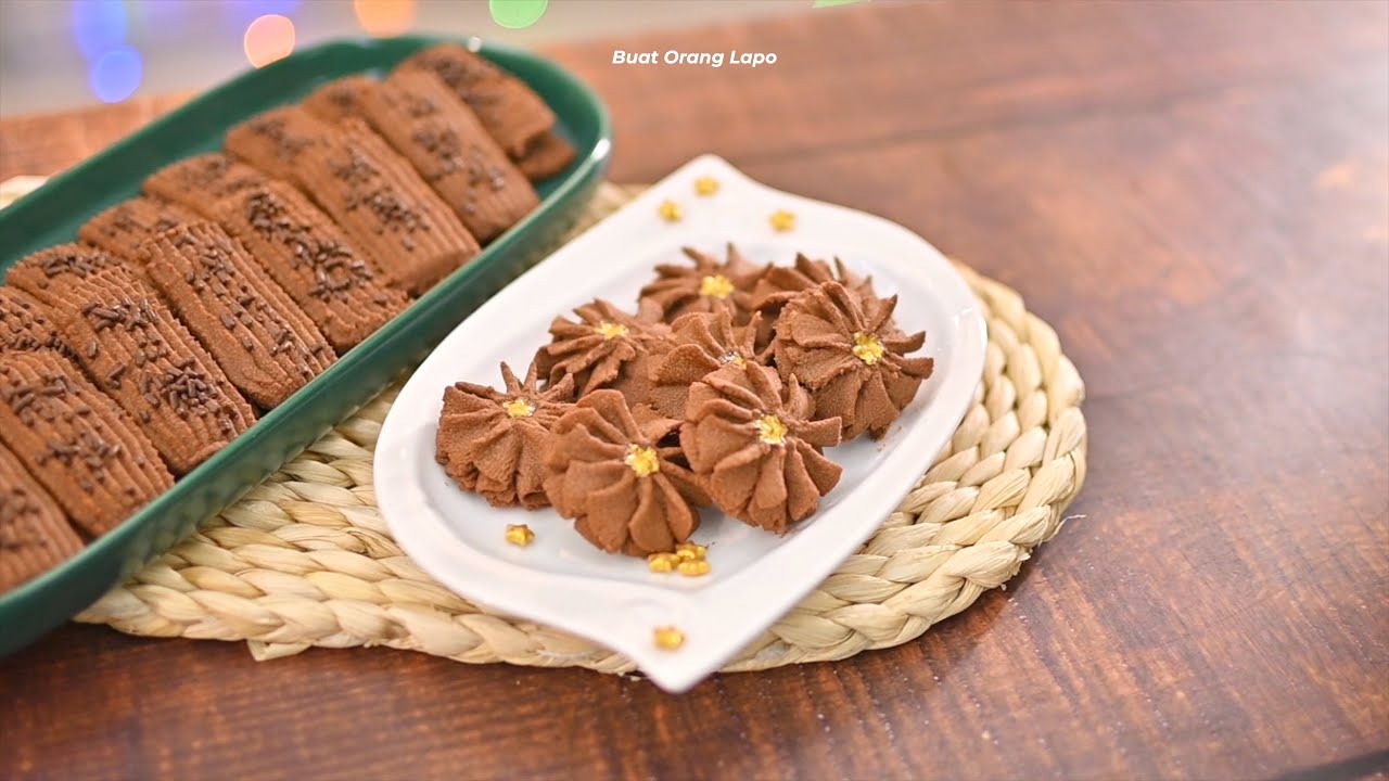 Biskut Semperit versi Coklat