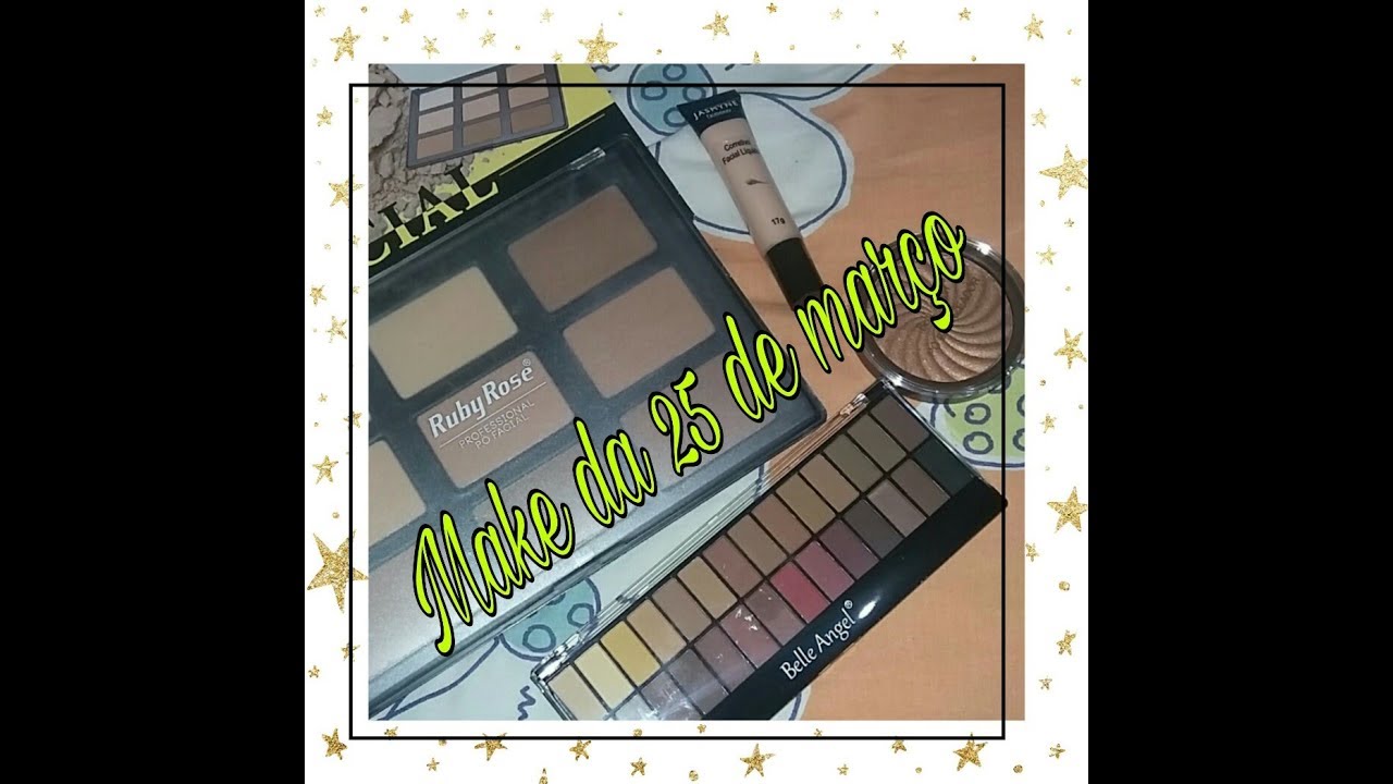 Make da 25 de mar&ccedil;o. Elly Vaidosa
