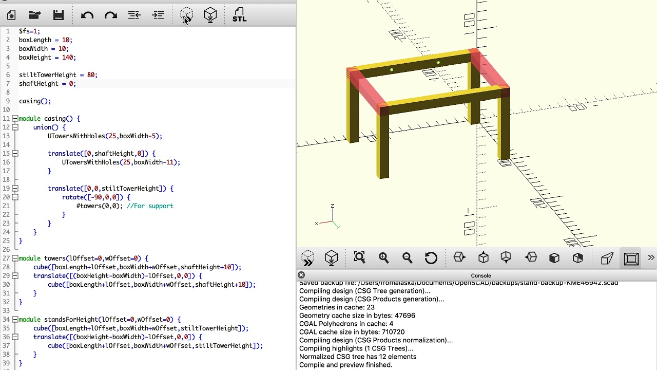 CS480 Stand Code