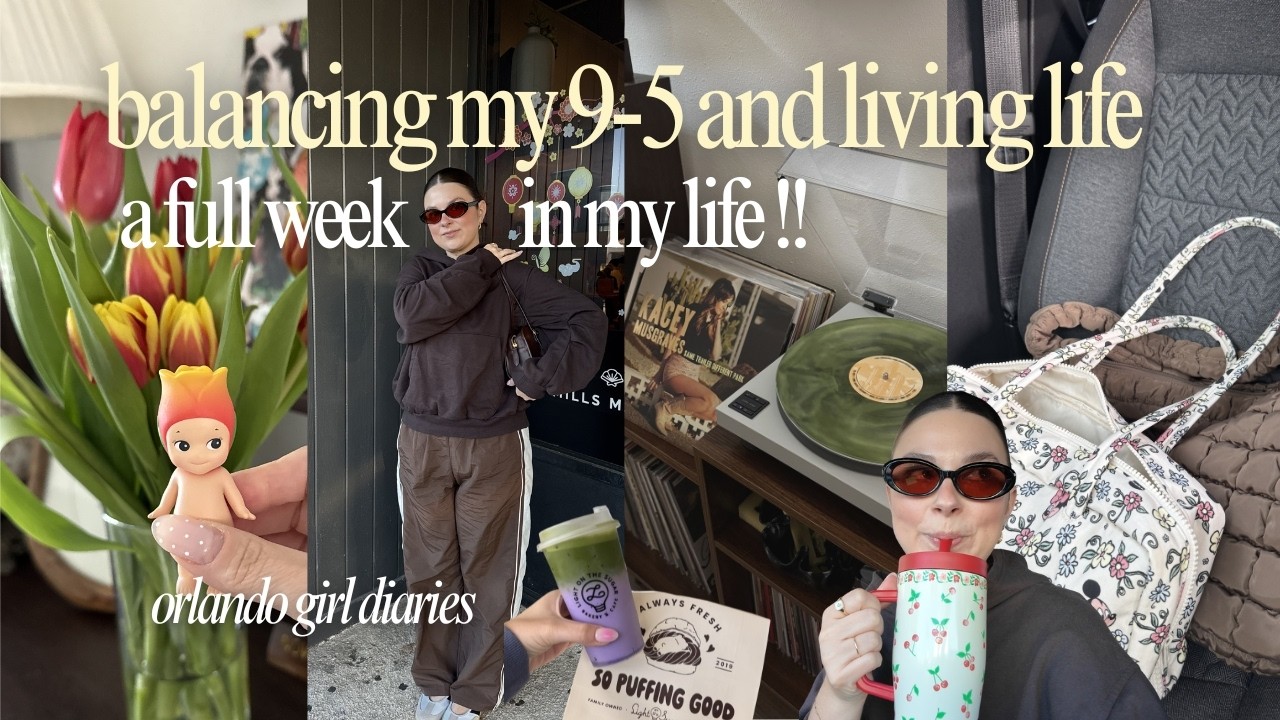 a realistic week in my life living in orlando! wfh, home updates, + orlando spots