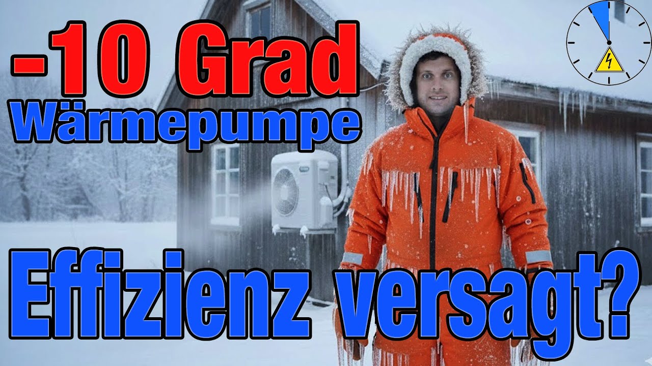 Meine Wärmepumpe kämpft gegen die Kälte – und verliert? Effizienz versagt? COP Jahresarbeitszahl