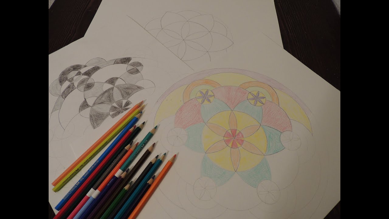 Come creare un mandala in modo semplice con il compasso