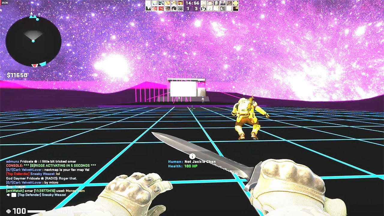 CS GO - Zombie Escape Mod - ze_rush_B_v2_2 -GFL CLAN