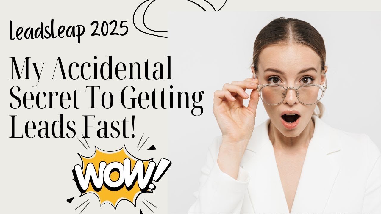 LeadsLeap 2025 Tutorial - My Accidental Secret To Getting Leads Fast!