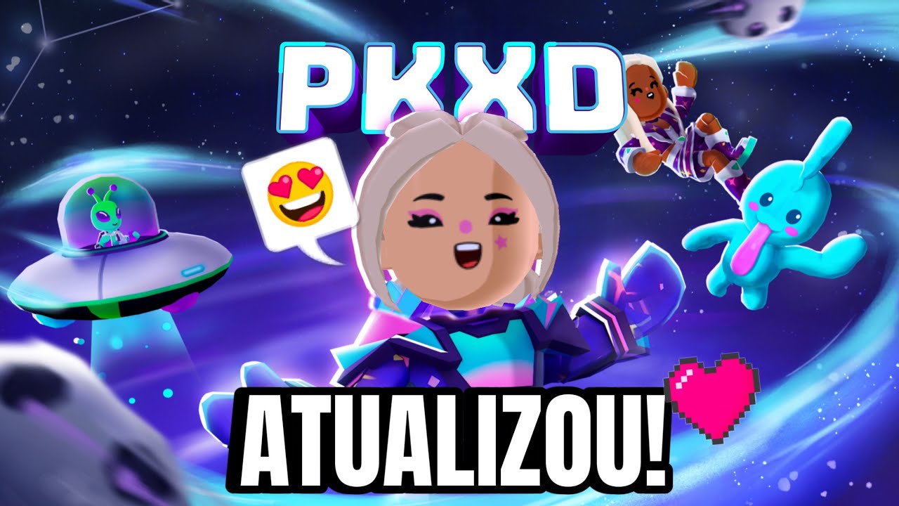 ATUALIZOU O PK XD! | Chegou a ATUALIZAÇÃO de GALÁXIA e eu REAGI A TUDO! | A MAIS LINDA DO PK XD!