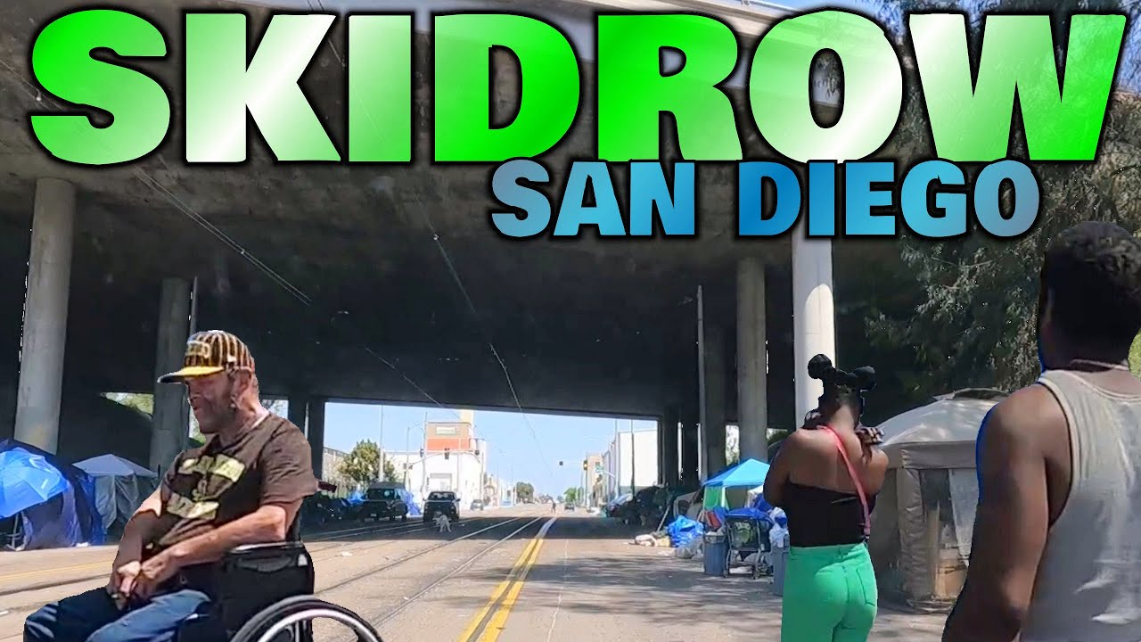 Homeless in San Diego looking like skidrow