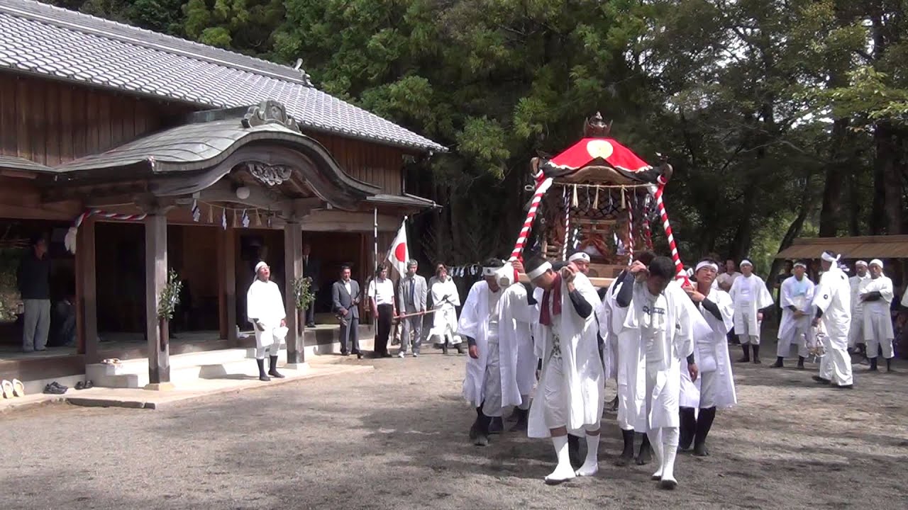 甲浦八幡宮　秋祭り
