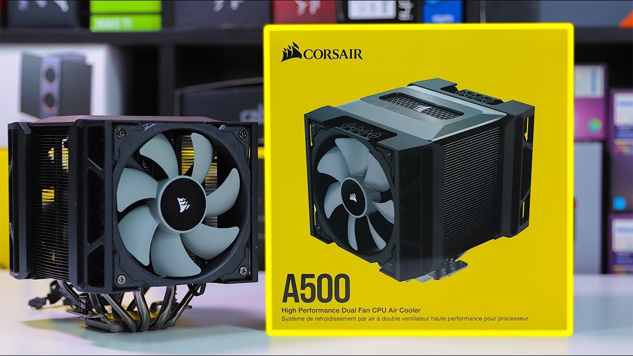 Corsair A500 Air Cooler Review - Noise & Temp Test