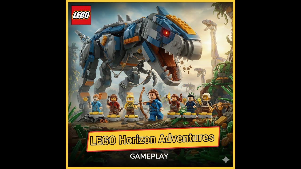This Game is GORGEOUS! 😍 Exploring the World of LEGO Horizon Adventures