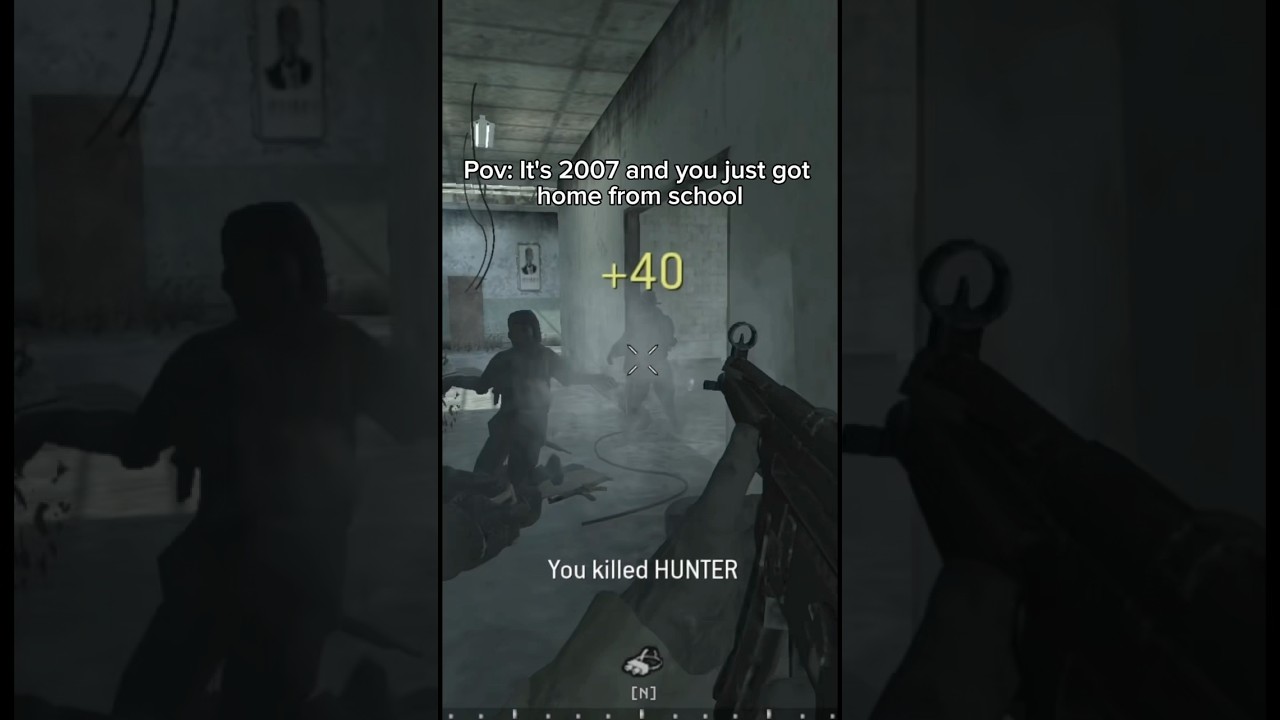 COD4 in 2007 after school... #codnostalgia #blackops2 #cod4