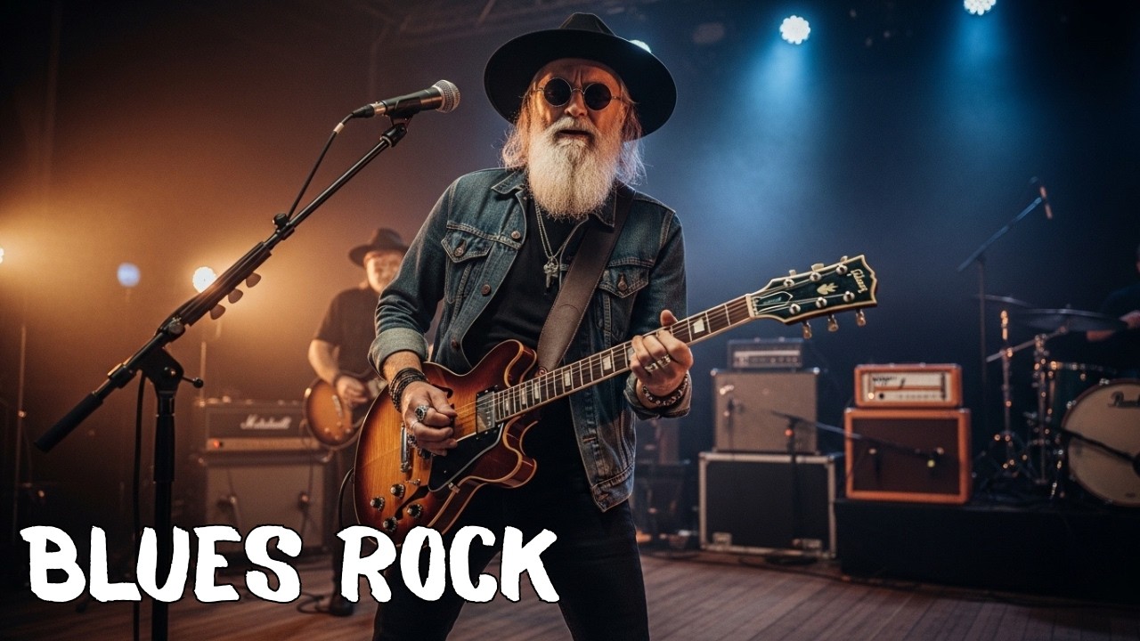 Classic Blues Rock Guitar Vibes | Inspired by Clapton, BB King, ZZ Top & More