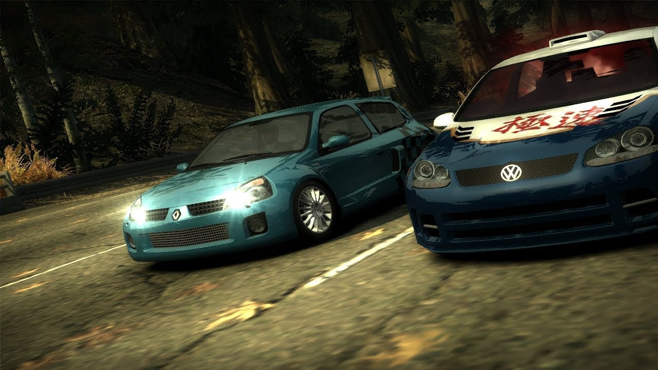 Need for Speed: Most Wanted - Renault Clio V6 Run [ ISuckAtDriving / Farid ]