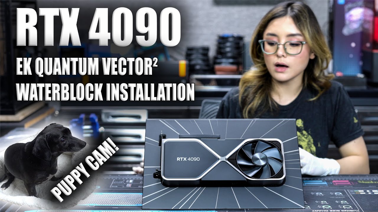 Unboxing RTX 4090  Teardown & How to Install EK Quantum Vector² Water Block Installation