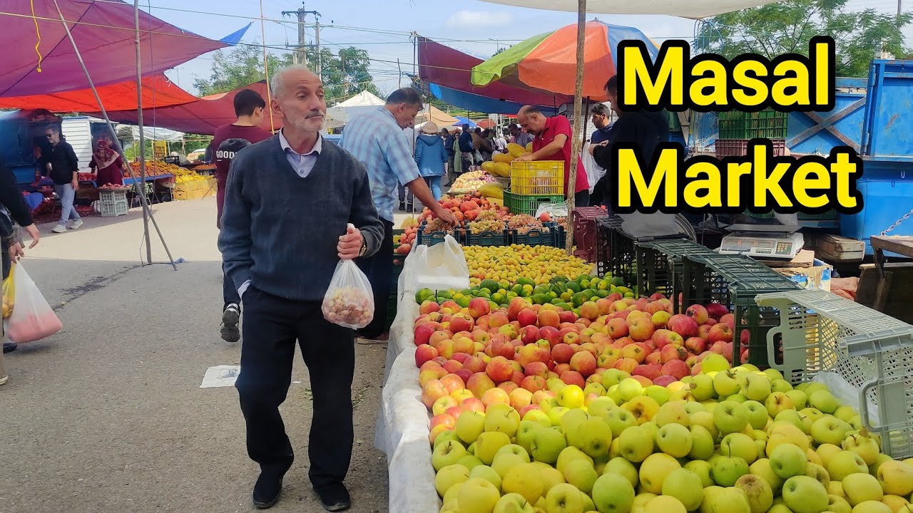 Iran 2025:Masal local market in northern Iran. شنبه بازار ماسال