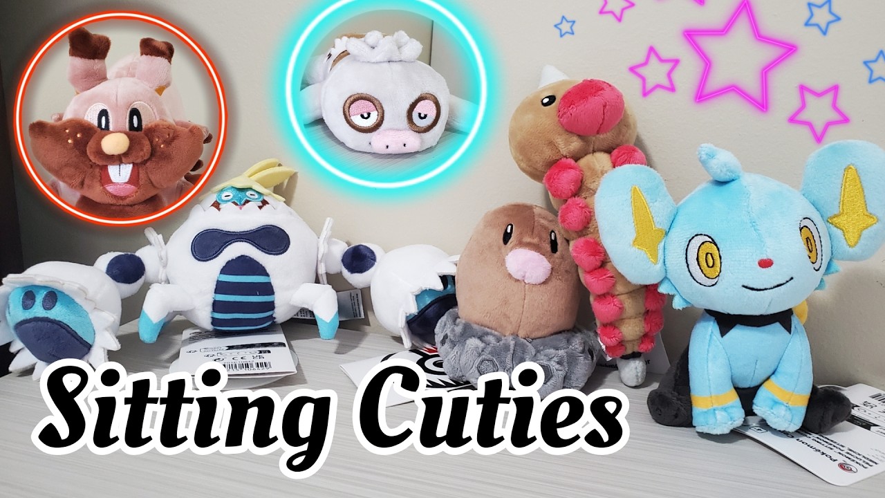 Restocks! Pokemon Sitting Cuties Unboxing! [Showcase and Review] Pokemon Center Online Shopping