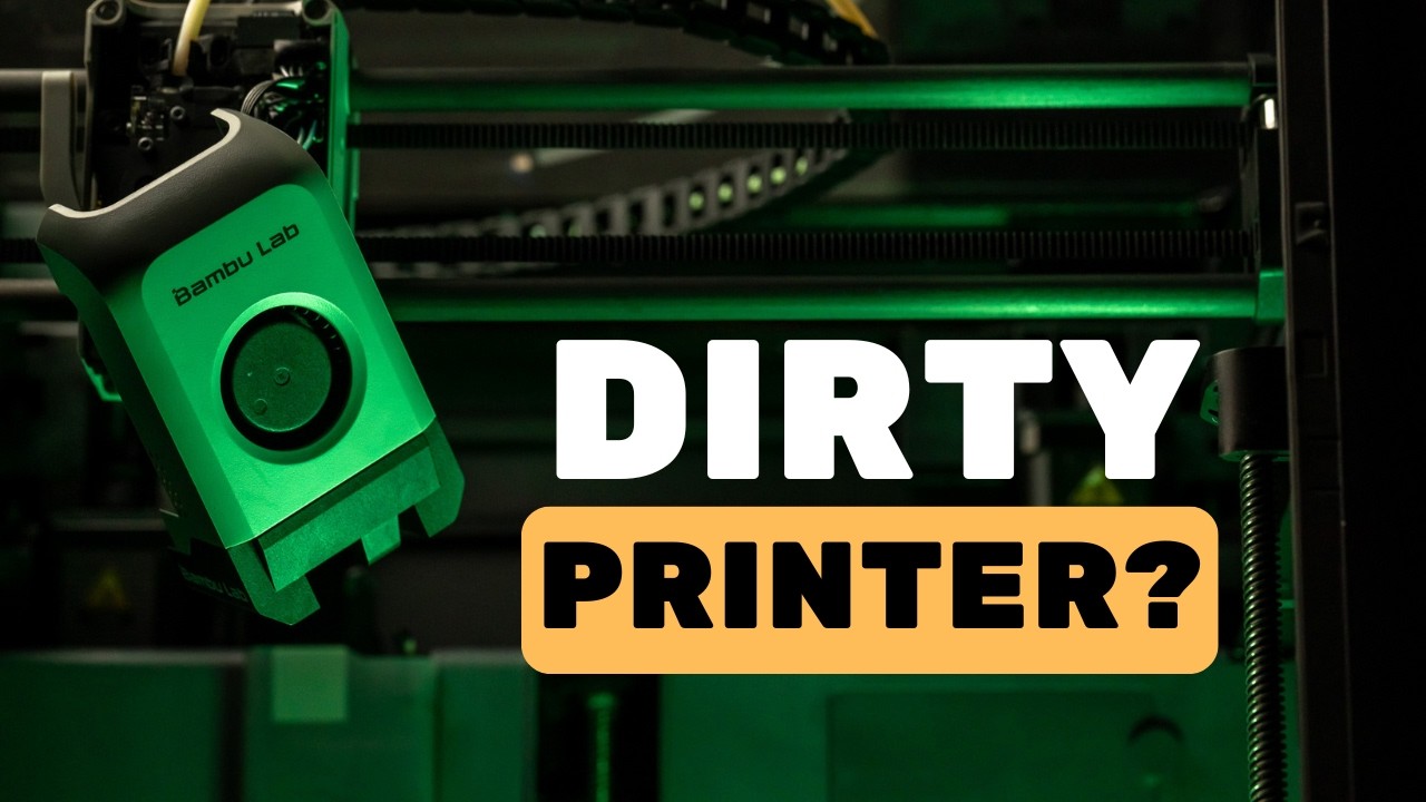 Bambu Lab 3D Printer Maintenance: P1S | P1P Cleaning Guide