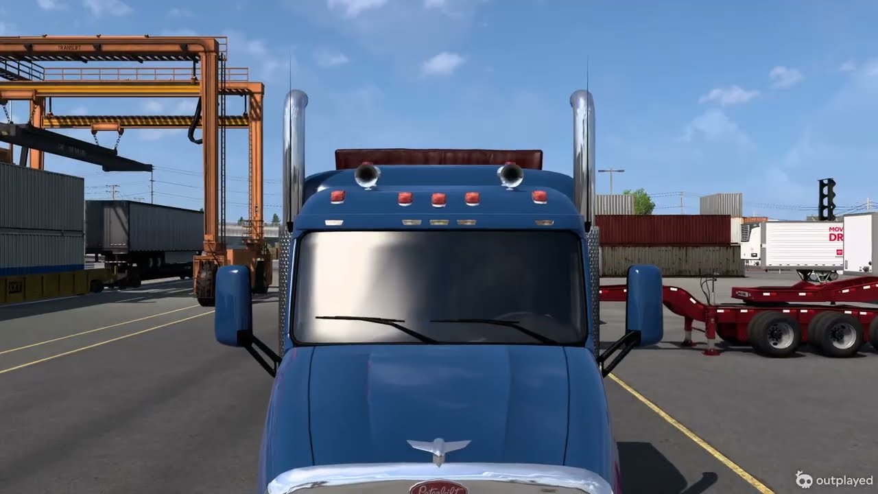 American Truck Simulator Part 1 let's begin. #youtubeshorts#bigrig#trucking#americantrucksimulator