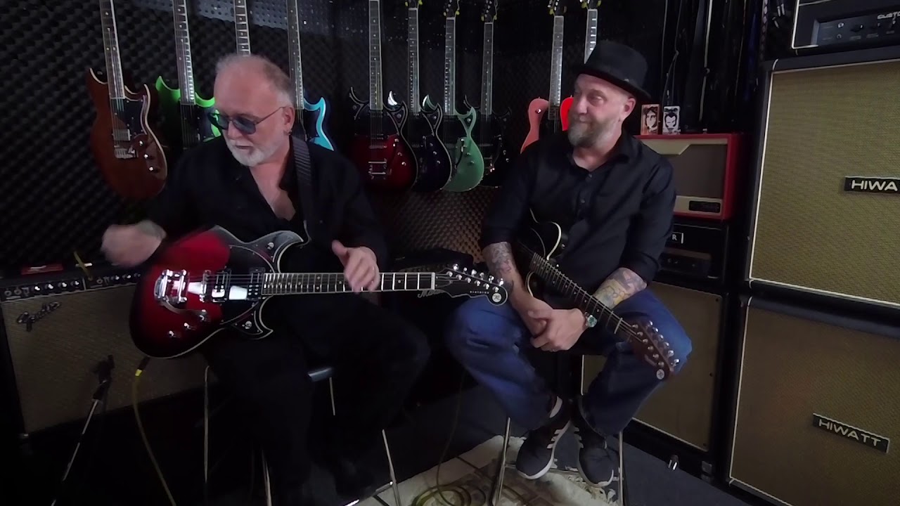 Ken interviews Reeves Gabrels about his Signature Spacehawk Guitar