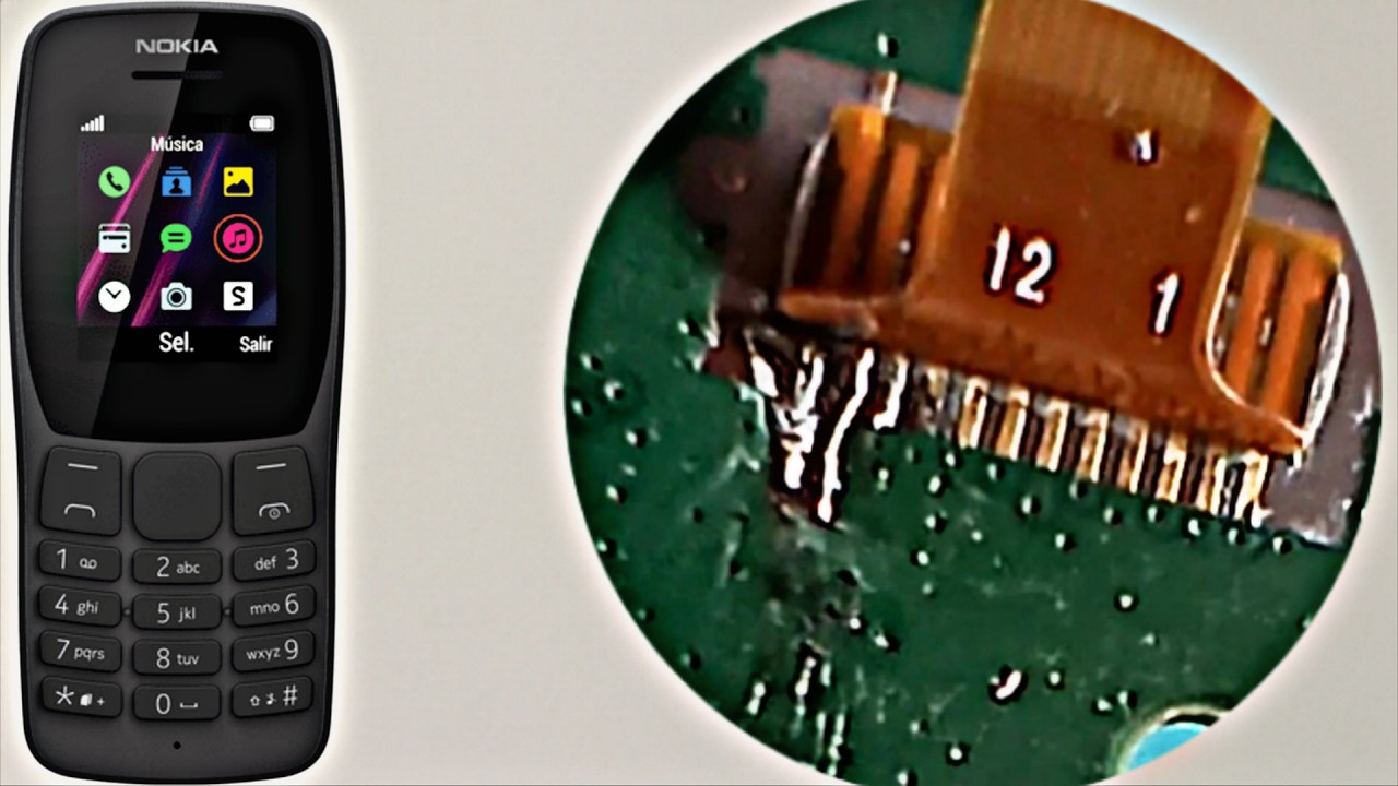 Nokia 110 (TA-1192) display light Jumper solution
