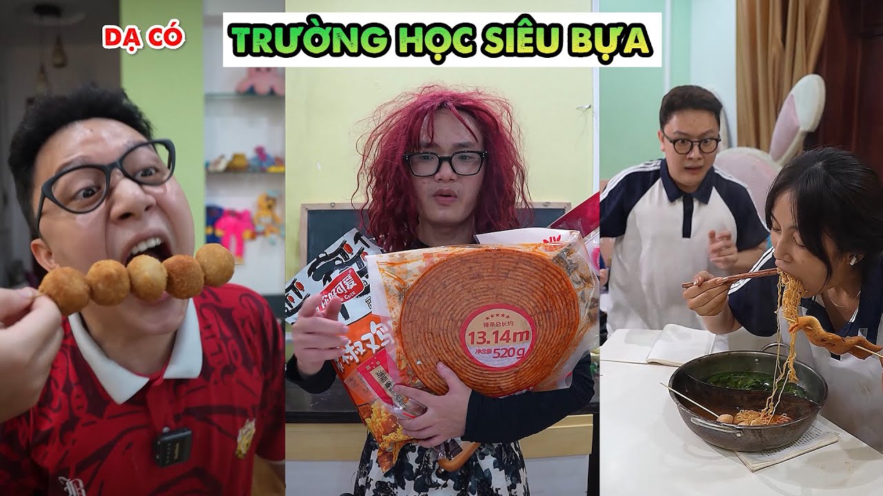 Vào Học Tại Trường Học Siêu Bựa Mơ Ước