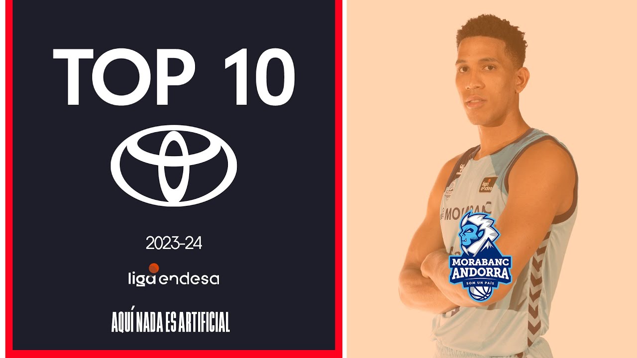 Top10 Toyota: Las mejores Jugadas de MoraBanc Andorra | Liga Endesa 2023-24