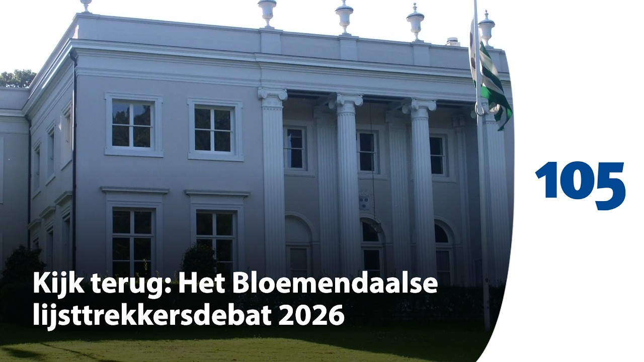 Terugblik: acht lijsttrekkers debatteren over toekomst van Bloemendaal | Haarlem105