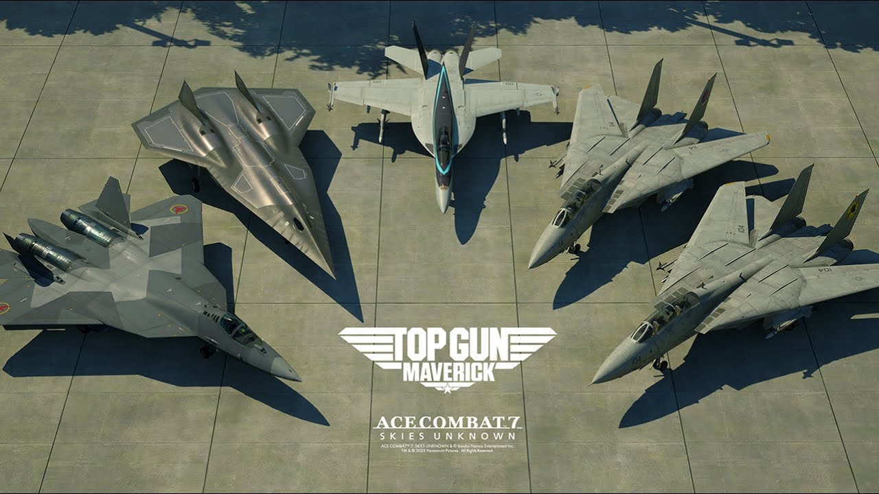 ACE COMBAT&trade; 7: SKIES UNKNOWN &ndash; TOP GUN Maverick Aircraft Set - Launch Trailer