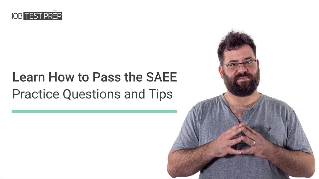 Special Agent Entrance Exam (SAEE) - All You Need to Pass