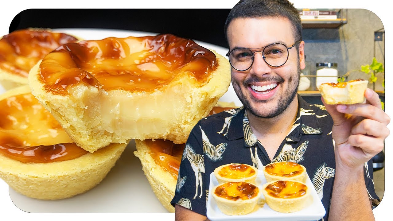 3 INGREDIENTES E UMA EMPADINHA DE LEITE CONDENSADO PERFEITA | Thigas Ribeiro