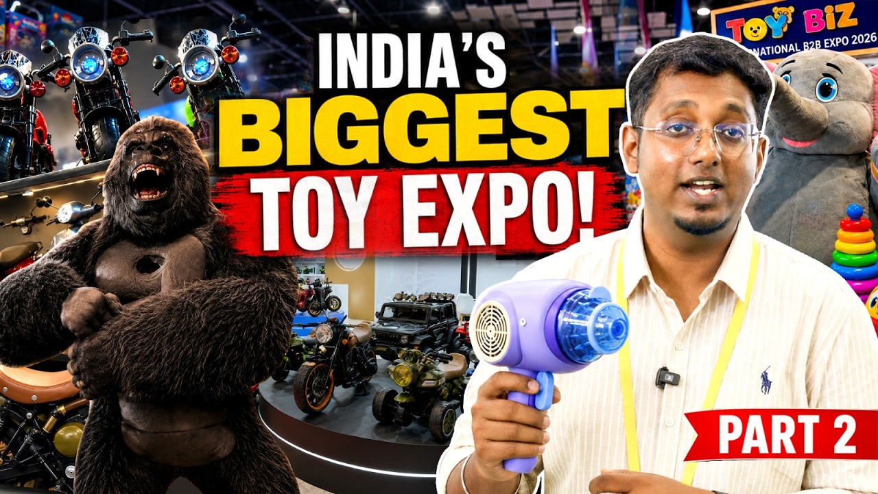 🚀 விதவிதமான Wholesale Toys 2026 | இந்தியாவின் மிகப்பெரிய Toy Expo 🧸 | Business Tamizha