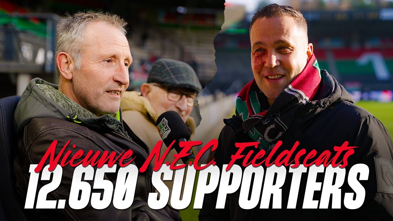 Uitbreiding Goffertstadion: 12.650 supporters dankzij N.E.C. Fieldseats