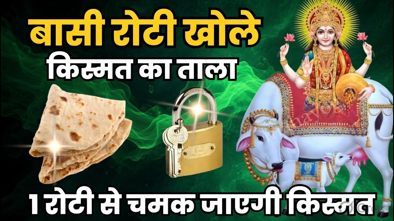 चाहे मर जाना ये 😱 बासी रोटी कभी मत खान😱 कर लेना बासी रोटी का ये उपाय, बासी रोटी खोल किस्मत का ताला