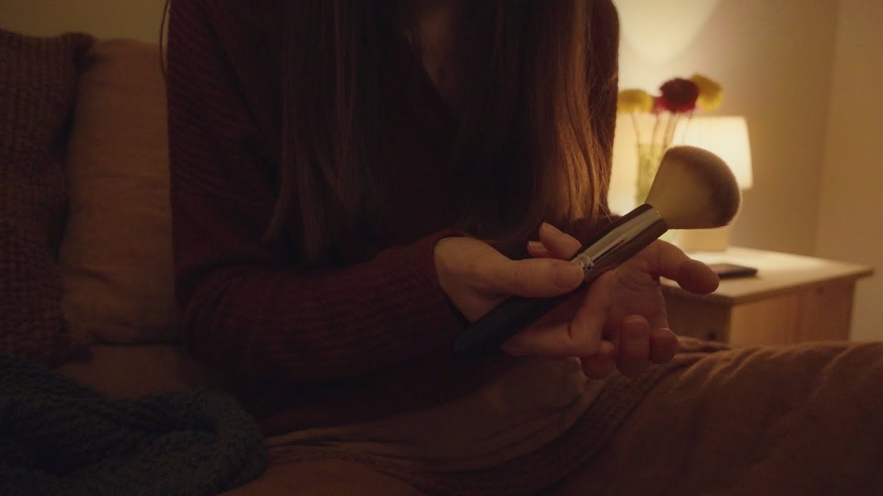 ASMR | Cat Purring and Face Brushing for Sleep | Brown Noise (No Talking)