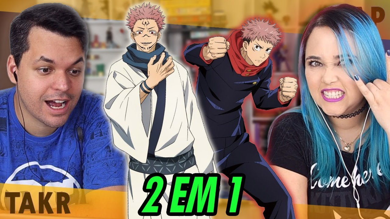 REACT Rap do Sukuna O REI DAS MALDIÇÕES e Rap do Yuji Itadori PUNHO DIVERGENTE (Takeru)