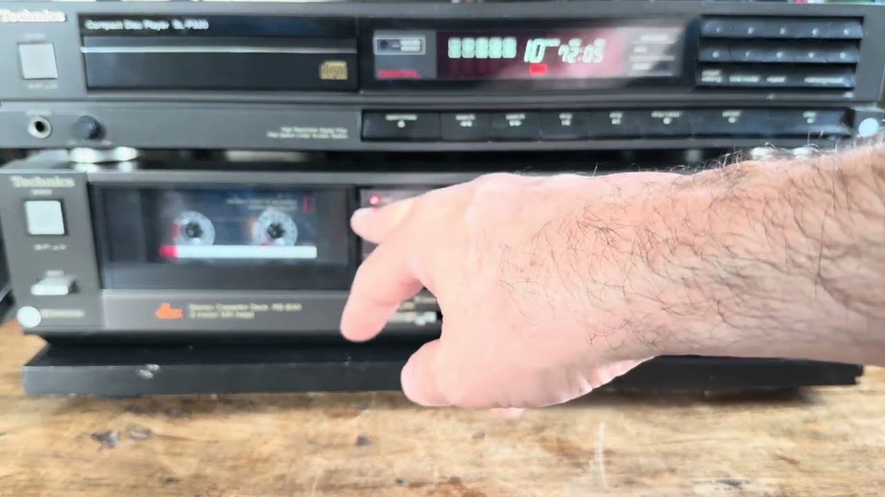 Винтажная кассетная стереодека Technics RS-B40. @FunwithVintageHiFi