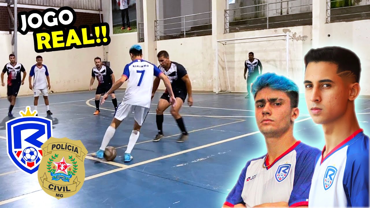 JOGAMOS CONTRA O TIME DA POL&Iacute;CIA CIVIL! &lsaquo; Rikinho &rsaquo;