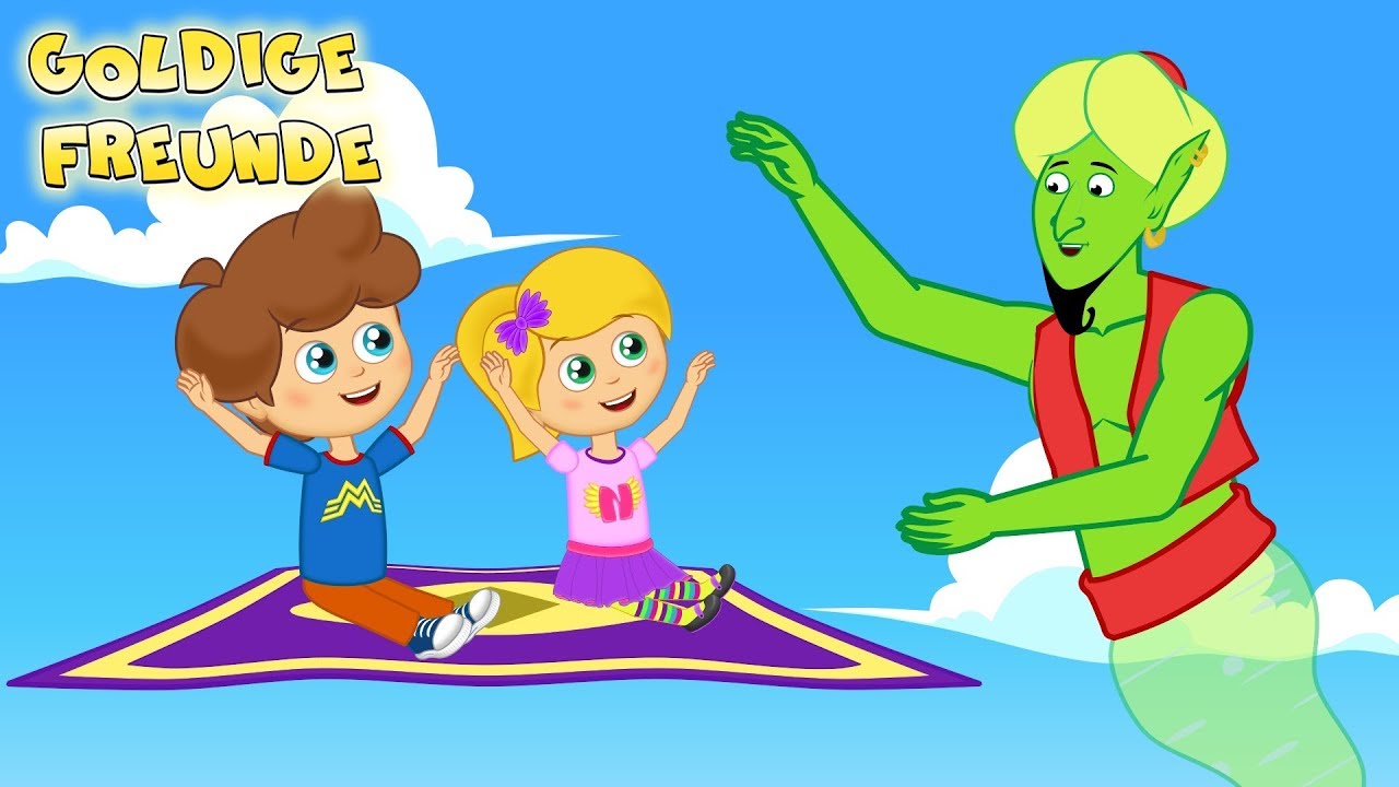 Aramsamsam gulli gulli - Kinderlieder zum Mitsingen | Goldige Freunde Sing Kinderlieder