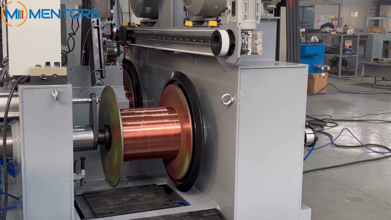 Dual-Spool Take-up Machine