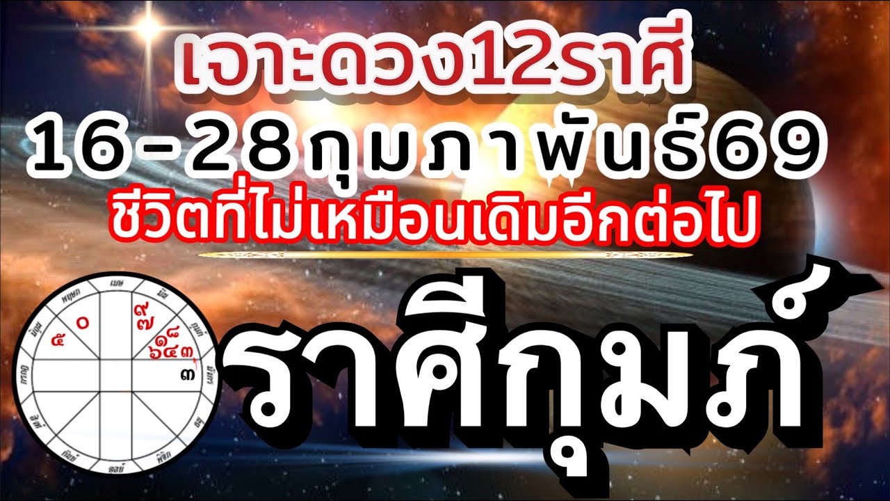ราศีกุมภ์🏆16-28กพ.69💰การงาน การเงิน โชคลาภ ความรัก🪐 การเปลี่ยนแปลงที่ต้องเกิดขึ้น ดี/ร้าย🌈