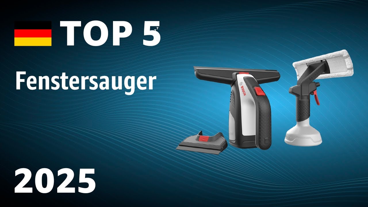 TOP—5. Beste Fenstersauger. Test & Vergleich 2025