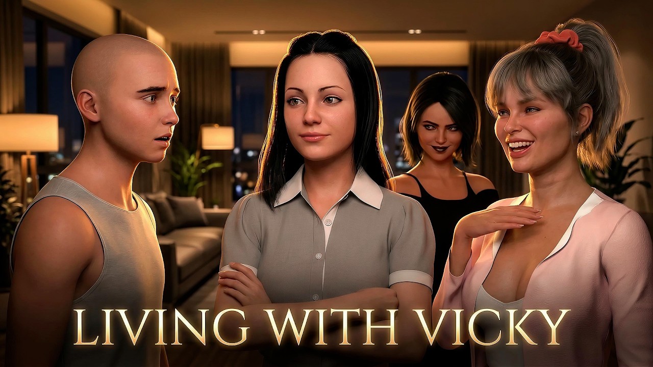 LIVING WITH VICKY [v6.0] JOGO DE ROMANCE 3D (Android|Pc)