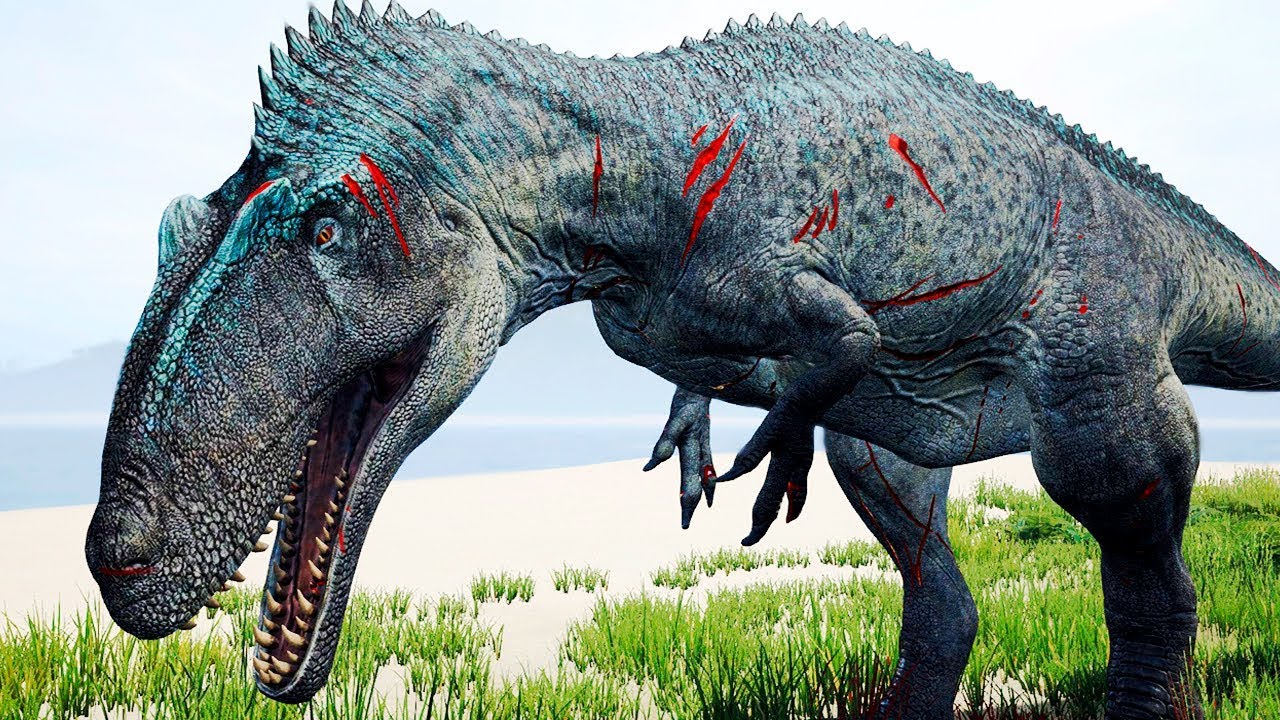 Vida de Acrocantossauro, Spino vs Puerta! T-REX Nêmesis! PERSEGUIÇÃO! | The Isle Realismo | (PT/BR)