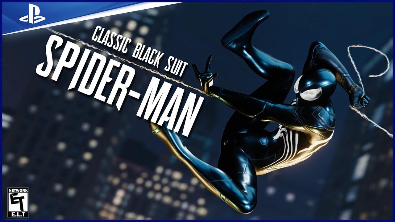 SPIDER-MAN (PC) - Classic Black Symbiote Suit Mod Gameplay