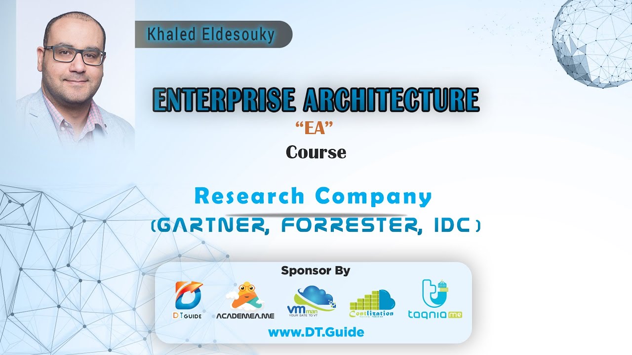 Research Company (Gartner, Forrester, IDC,...)