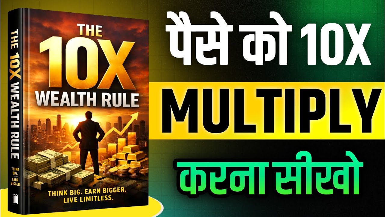 The 10x Wealth Rule | Financial Freedom | book summary in hindi 