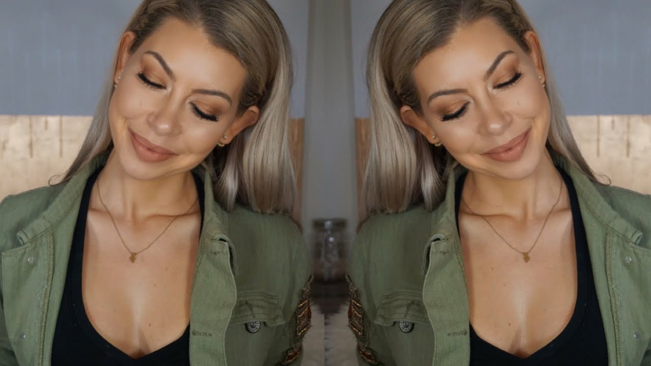Super Easy Bronze Eyeshadow | Hooded Eyes | Carli Bybel Palette